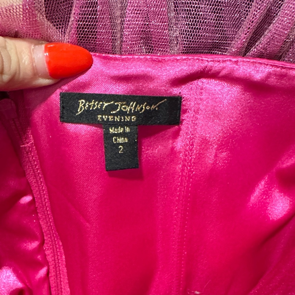 Betsey Johnson Pink Ruffled Dress - Picture 3 of 7